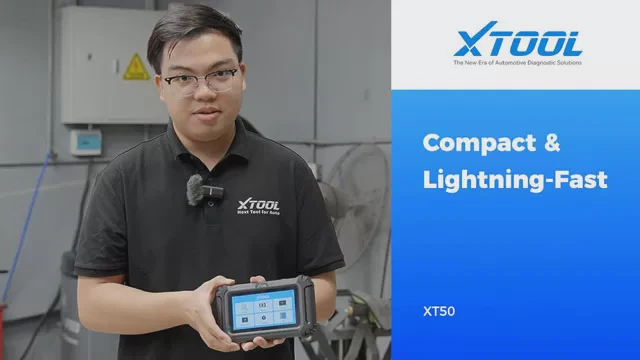 Представляем XT50 — портативный умный диагностический инструмент XTOOL