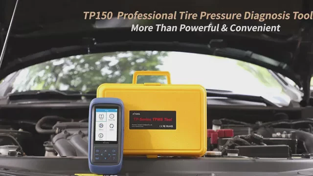 XTOOL TP150 — диагностический инструмент давления в шинах